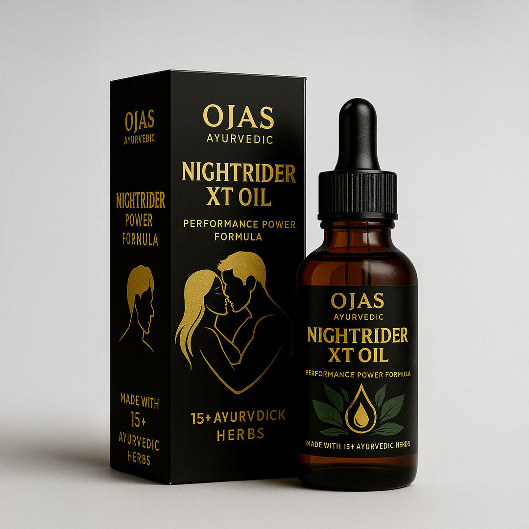 Ojas Ayurvedic – Nightrider XT Oil (Ayurvedic Vitality & Timing Booster)