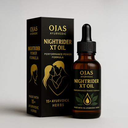 Ojas Ayurvedic – Nightrider XT Oil (Ayurvedic Vitality & Timing Booster)